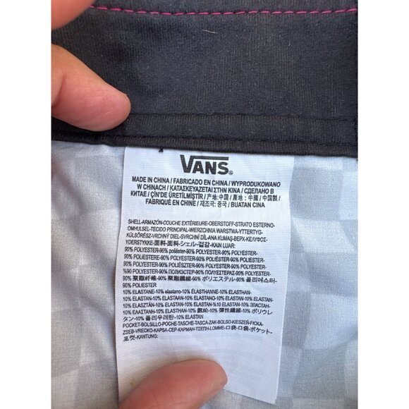 Vans Checkered Black & White Boardshorts Mens 27/14 Classic Fit Drawstring Closu - Picture 6 of 8